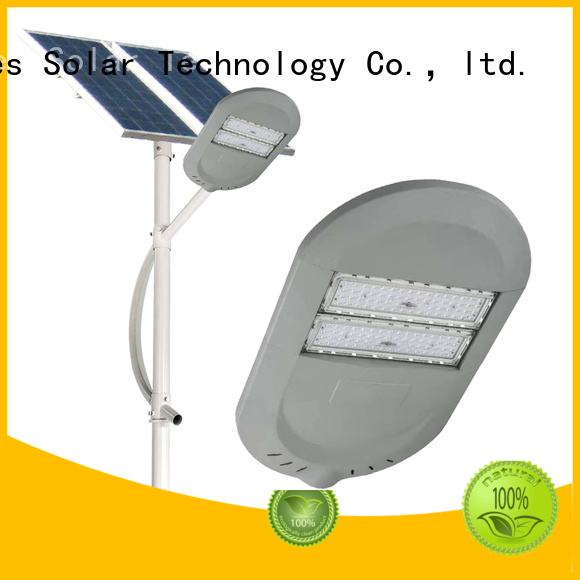 integrated solar powered led street light parking factory for garden