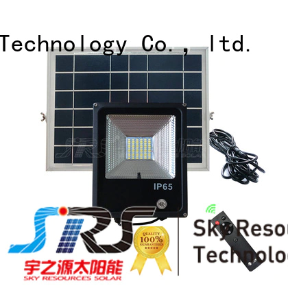 SRS bifacial best outdoor solar security lights project for outside