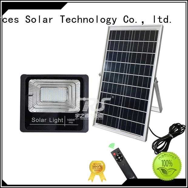 integrated commercial solar powered flood lights series for village