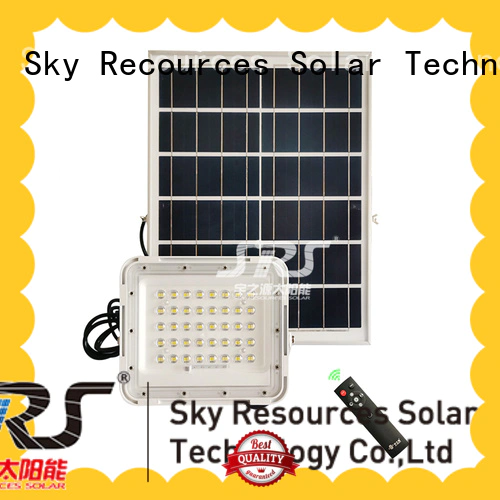 SRS best solar flood lights with good price for outside