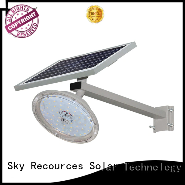 SRS solar compound lights specification for garden