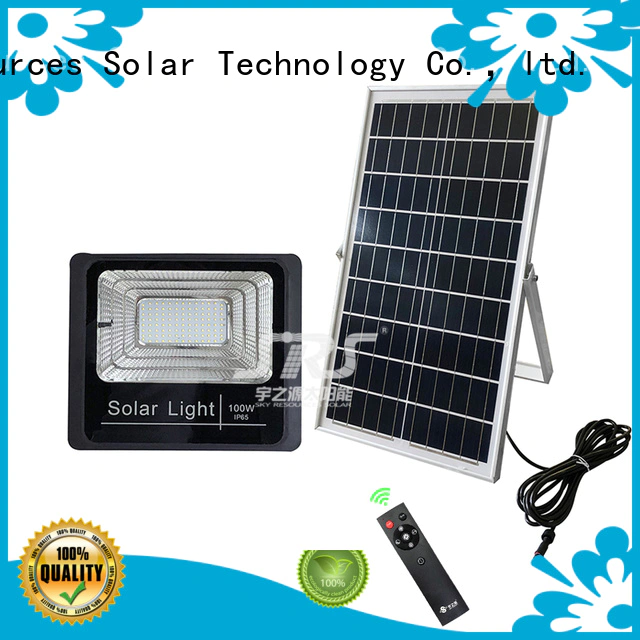 smart solar panel flood light motion wholesale for village