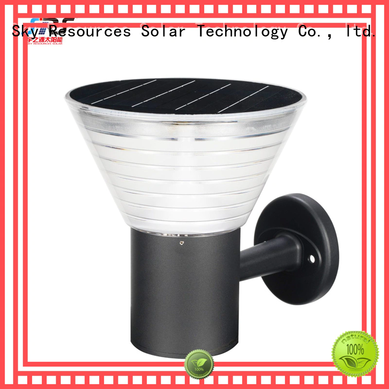 SRS High-quality solar powered wall sconce suppliers for school