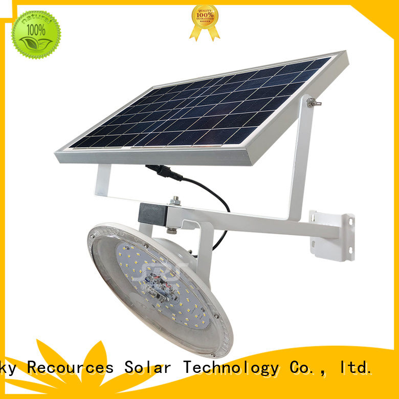 SRS solar light manufacturer specification for flagpole