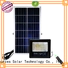 bifacial best solar powered flood light certification‎ for village