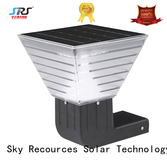 SRS Latest solar wall lantern lights factory for house