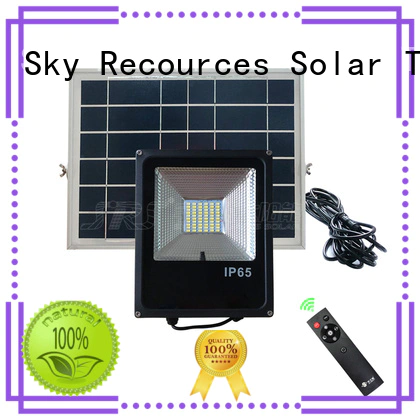 SRS cheap solar flood lights certification‎ for home use