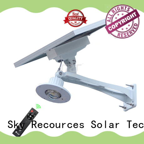 SRS solar street light with panel and battery price list for garden