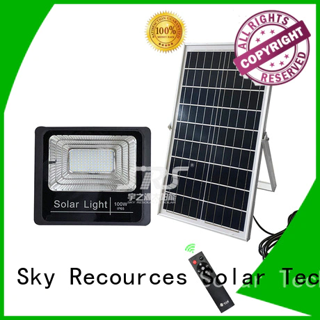 SRS cheap solar flood lights with good price for outside