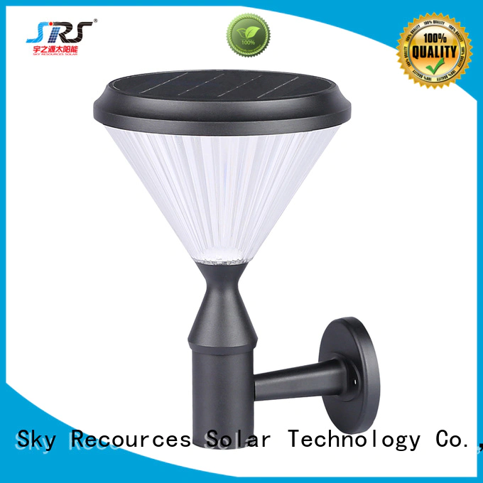SRS custom solar patio lantern lights system for umbrella