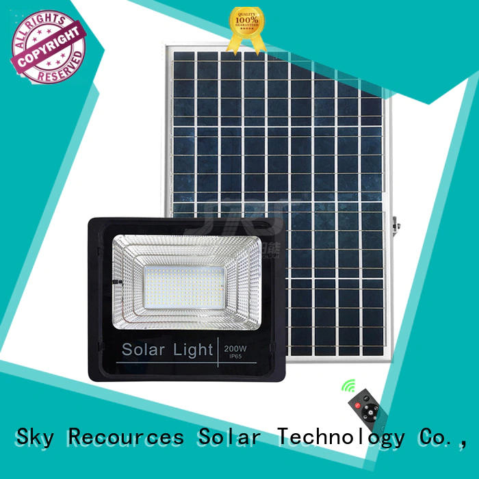 SRS integrated best solar powered flood light wholesale for outside