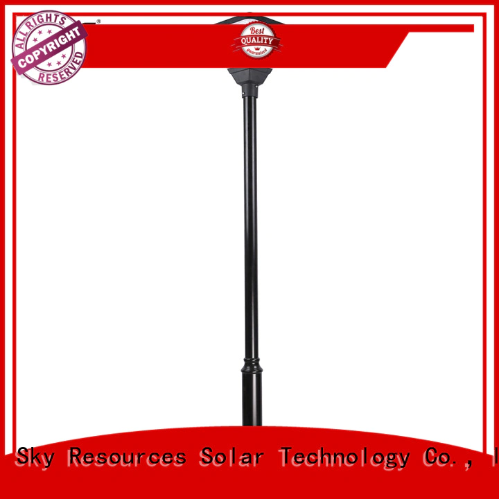 SRS high quality tall outdoor solar lights uses for posts