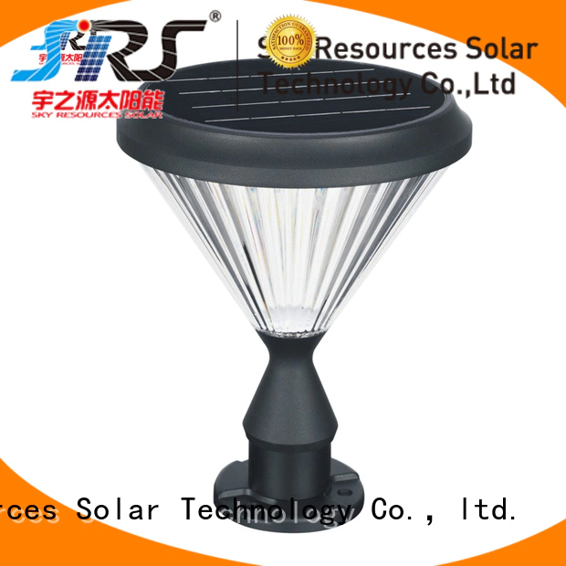 SRS outdoor solar yard lights supplier for pathway