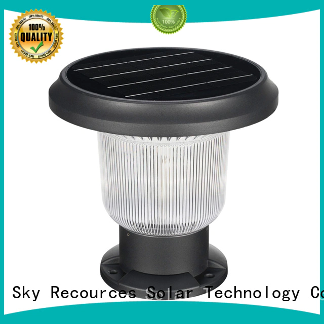 SRS integrated solar garden lamps and lanterns system for patio