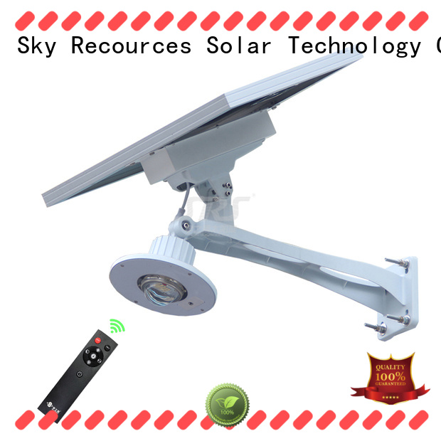 SRS 60w 30w solar street light configuration for flagpole