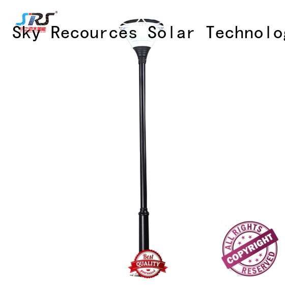 SRS outdoor solar garden lights export for shady areas