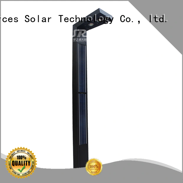 SRS integrating solar powered garden lights products for shady areas