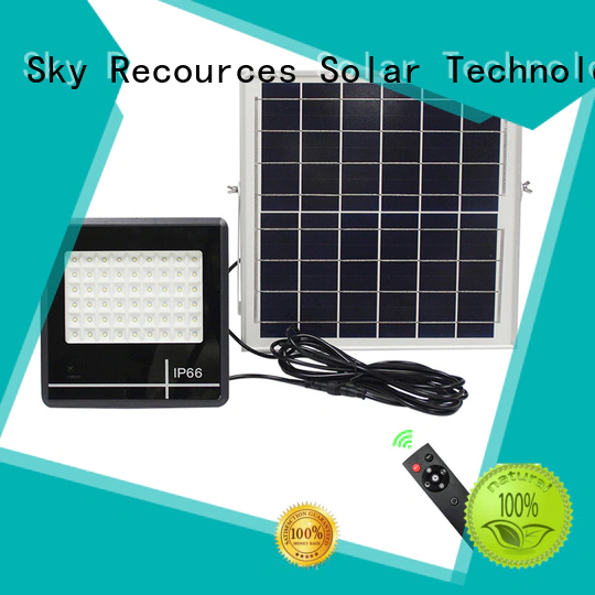 SRS integrated best outdoor solar flood lights customized for outside