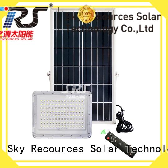 SRS brightest solar flood lights outdoor wholesale for home use