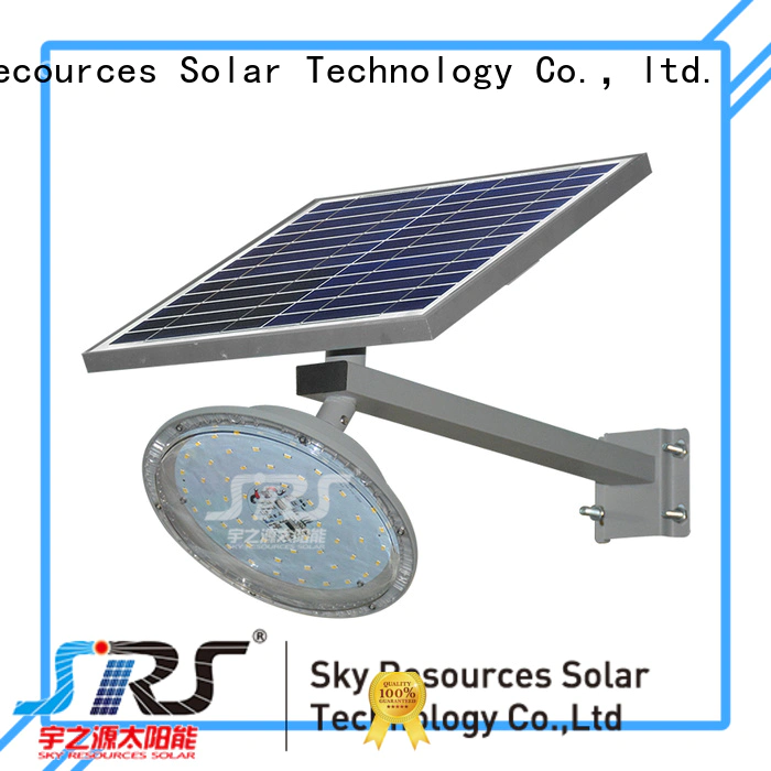 SRS solar light manufacturer with battery for fence post
