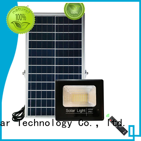 SRS integrated brightest solar flood lights certification‎ for village
