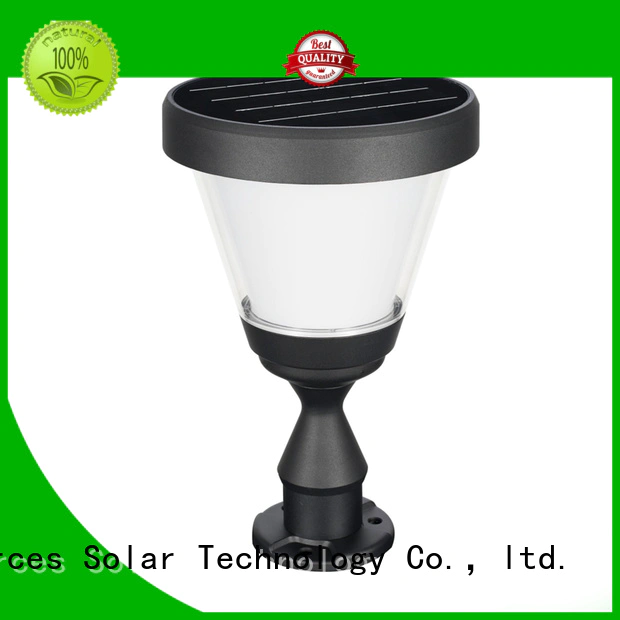 SRS custom outdoor solar lamps sale system for posts