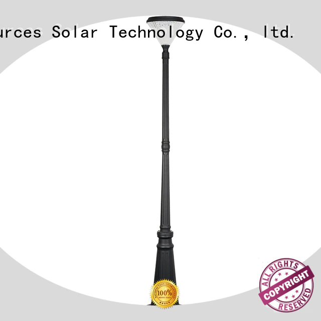 SRS smart solar powered garden lamps products for walls