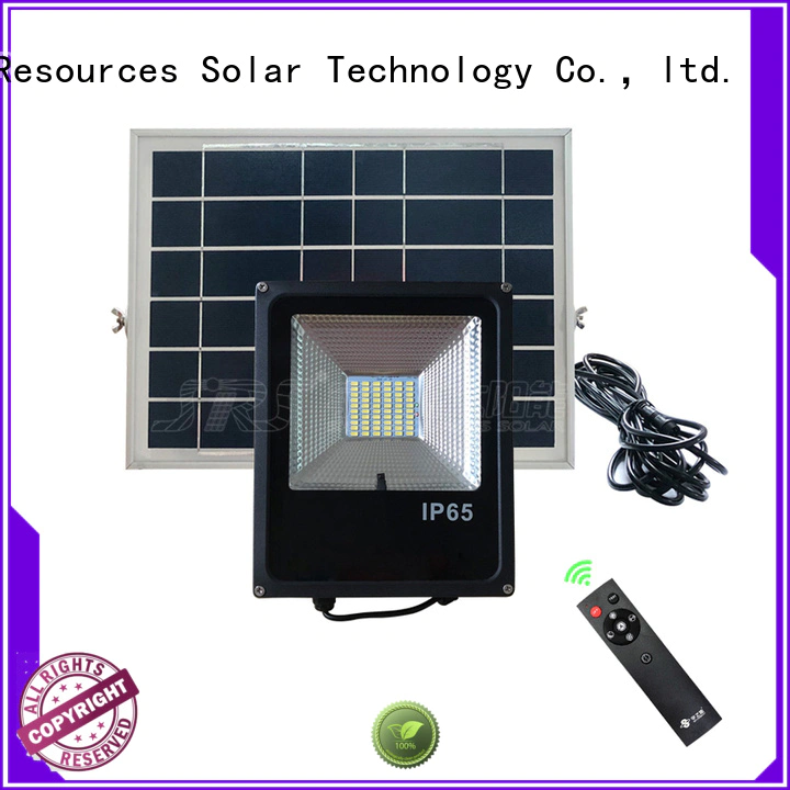 SRS bifacial best solar powered outdoor flood lights certification‎ for outside
