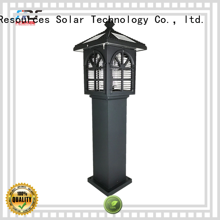 SRS high powered solar lighthouse lawn ornament system for patio