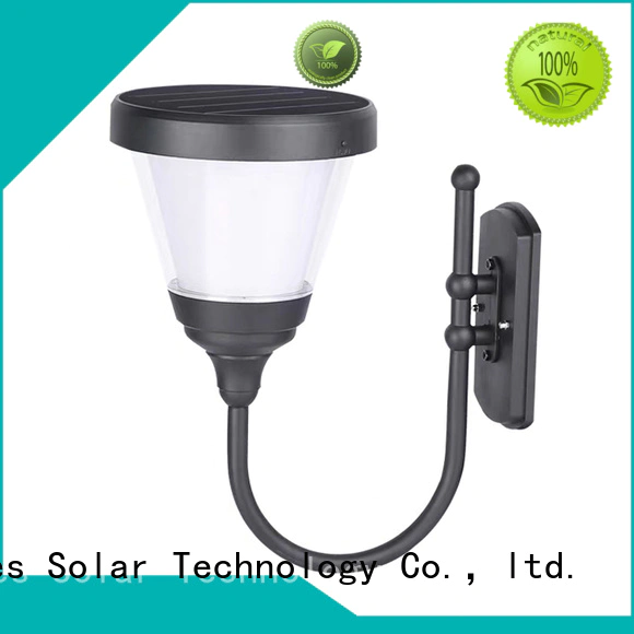 integrated grass solar lights system for patio