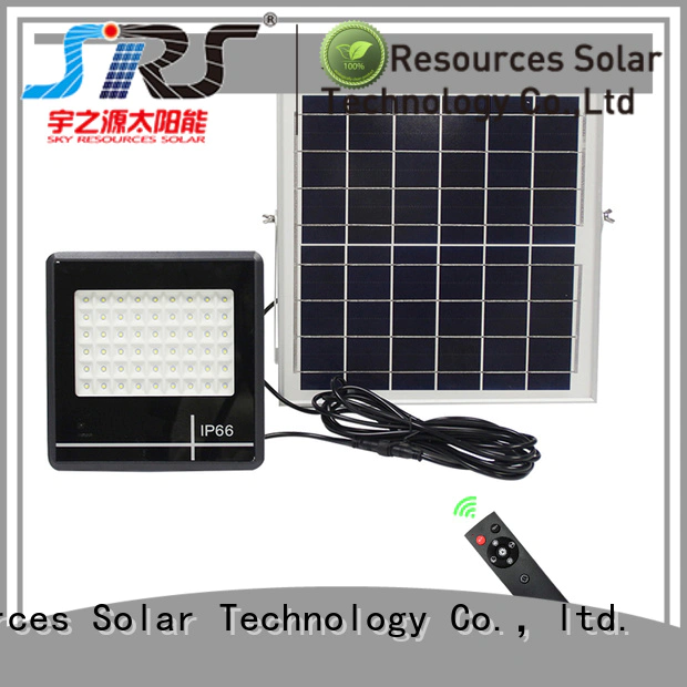 advantages of solar flood lights project for outside