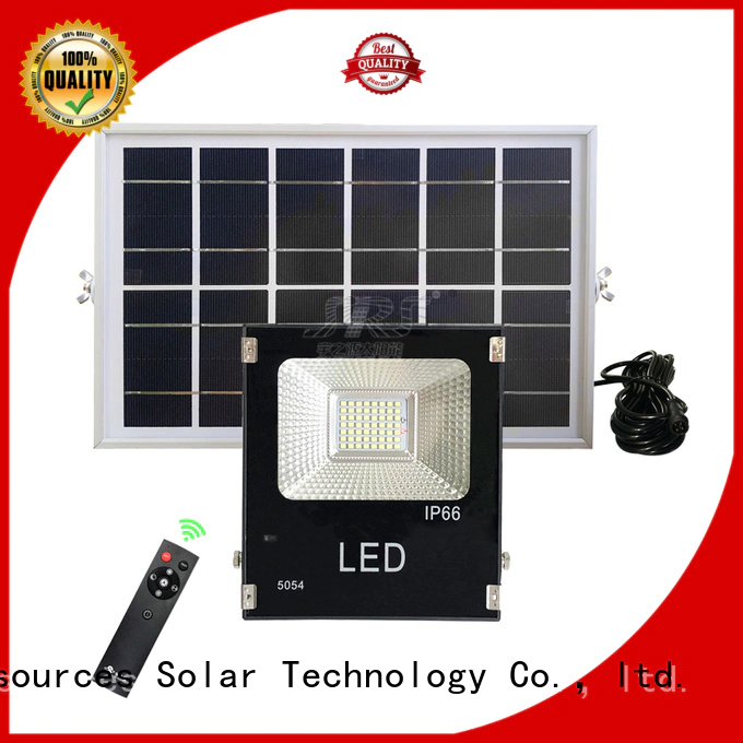 SRS integrated solar powered outdoor flood lights wholesale for village
