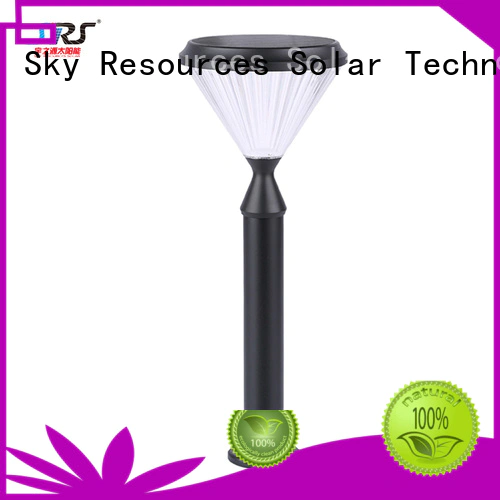 SRS stainless outdoor solar yard lights manufaturer for umbrella