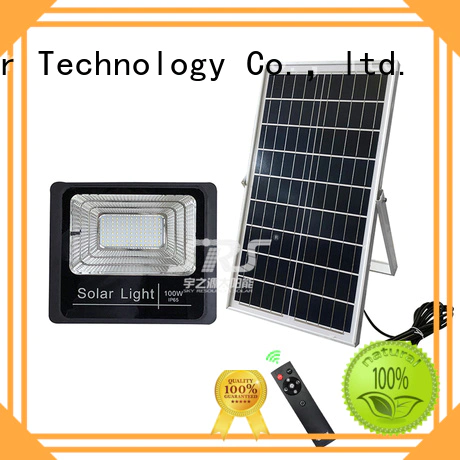 SRS 300w solar panel flood light certification‎ for village