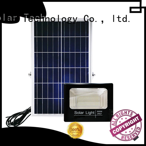 SRS best solar security flood lights with good price for village