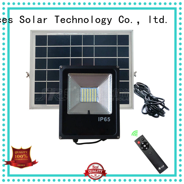 SRS solar led sensor floodlight wholesale for village