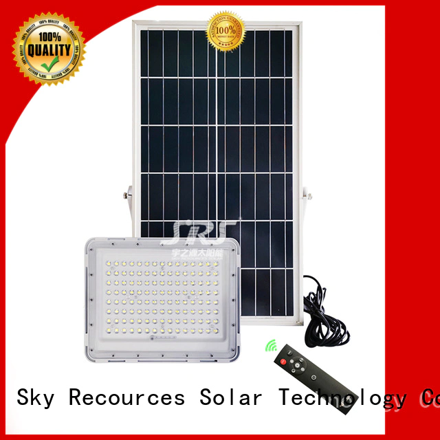 integrated solar panel flood light 100w with good price for home use