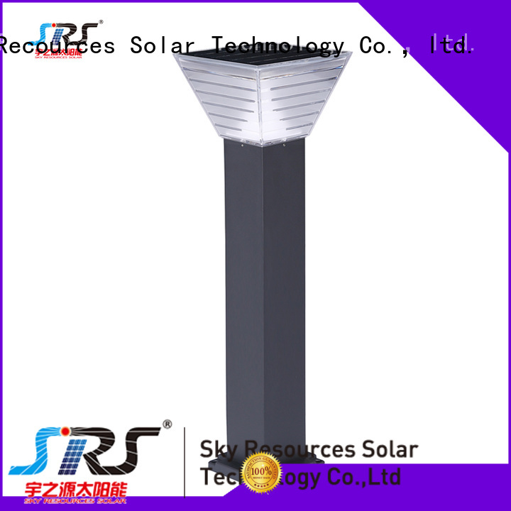 SRS best solar lights for yard working for posts