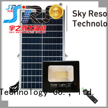 SRS smart best solar flood lights customized for home use