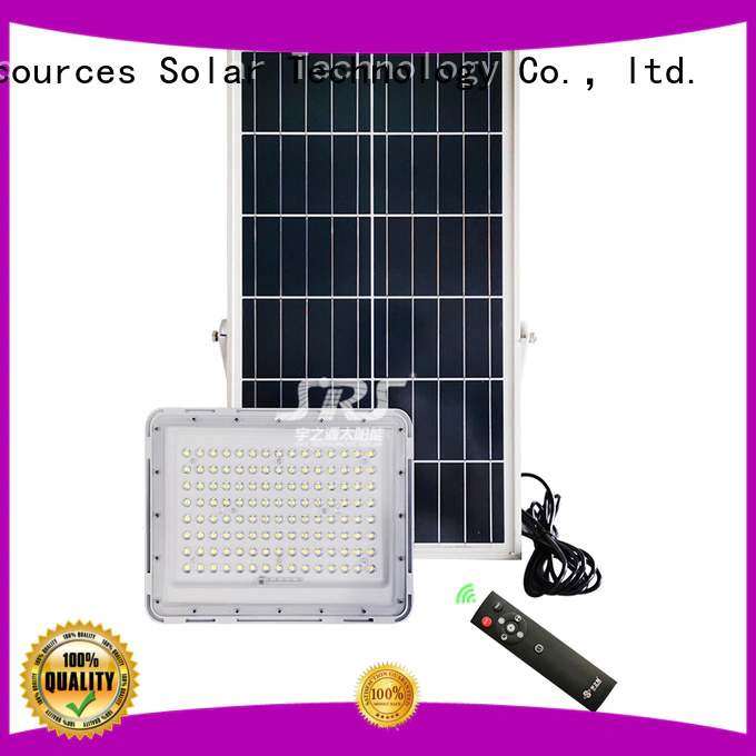 SRS commercial solar powered flood lights outdoor with good price for village