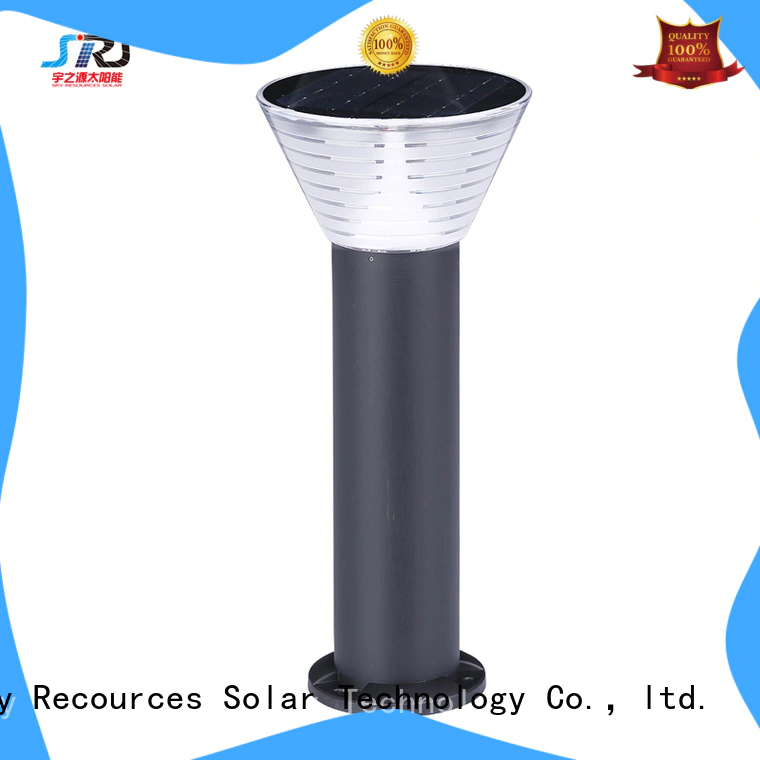 SRS integrated solar led lawn lights system for patio