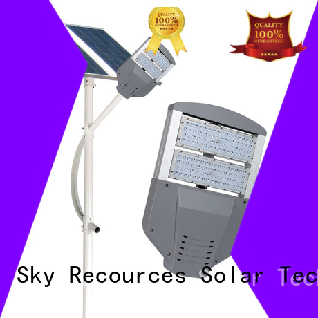 SRS buy solar led street light pole apply for shed