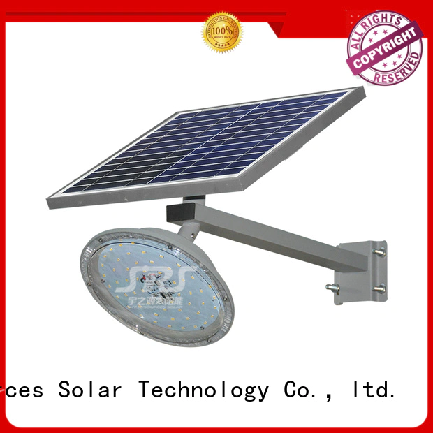 SRS fix solar led lights manufacturers specification for fence post