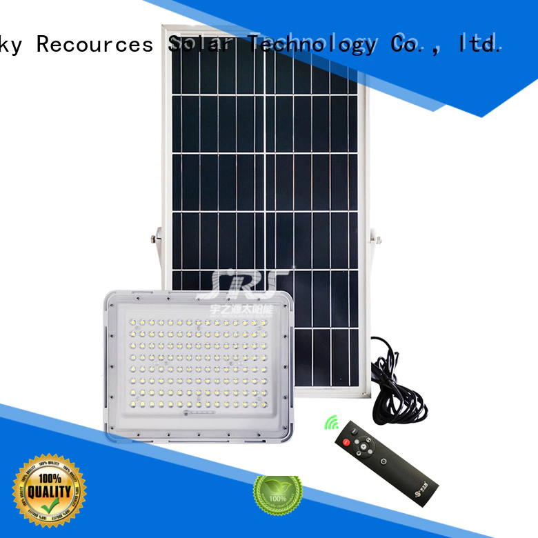 SRS integrated solar led motion flood light with good price for outside