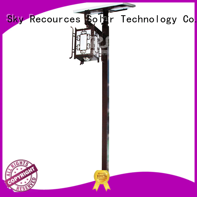 SRS high quality tall outdoor solar lights online service‎ for shady areas