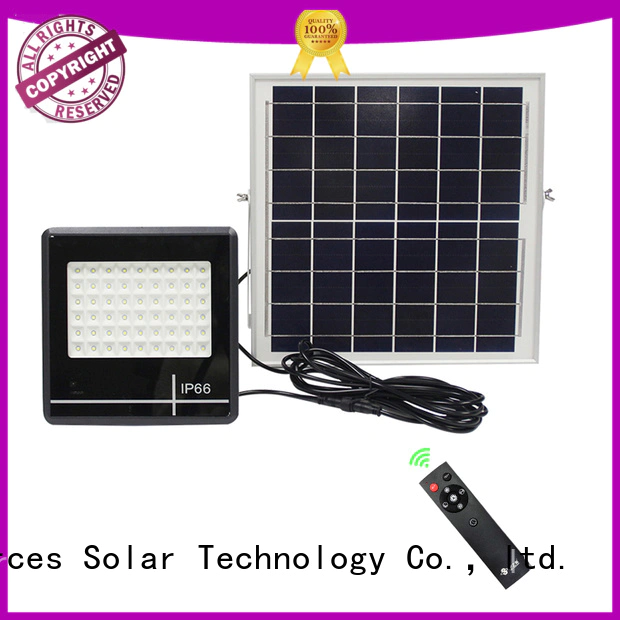 integrated solar led sensor floodlight wholesale for outside