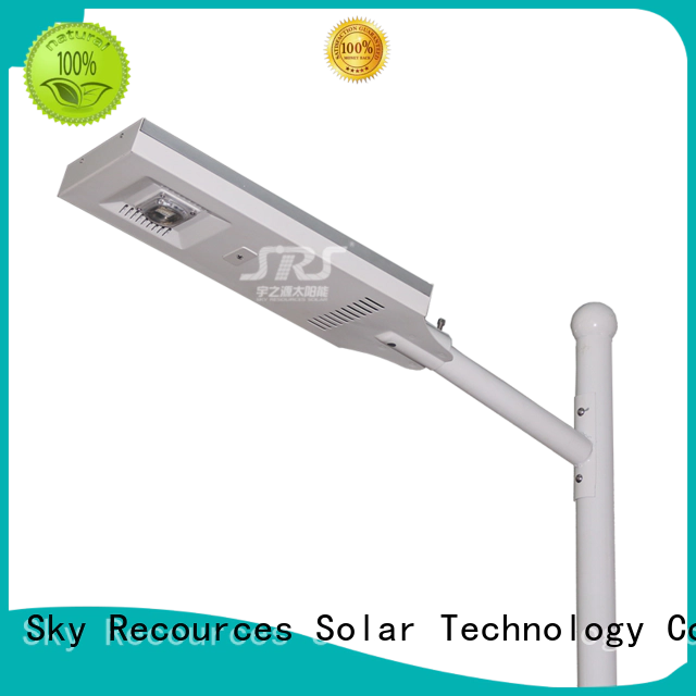smart remote control 12w led solar street light components for home SRS