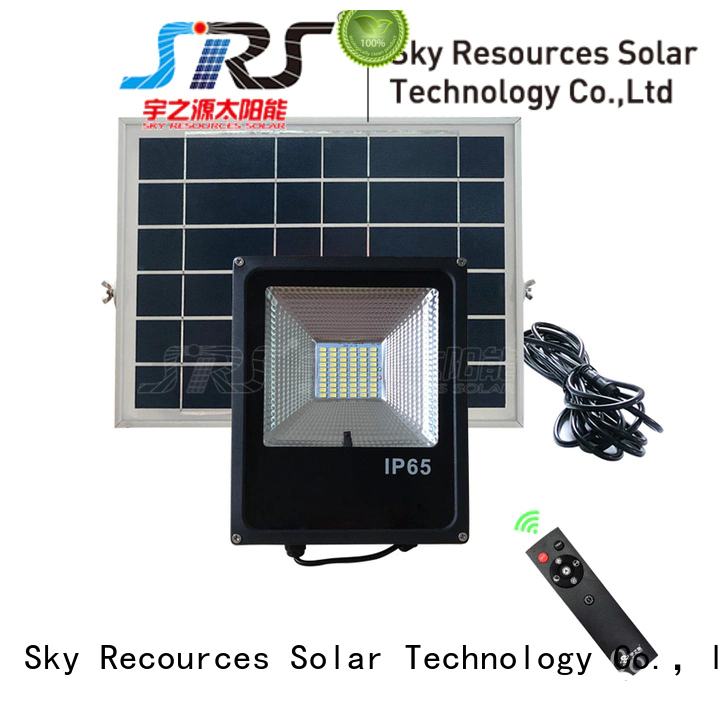 SRS smart led solar flood lights outdoor series for village